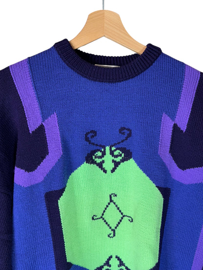 Maglione vintage Gianni Versace 100% lana - taglia 48, Made in Italy