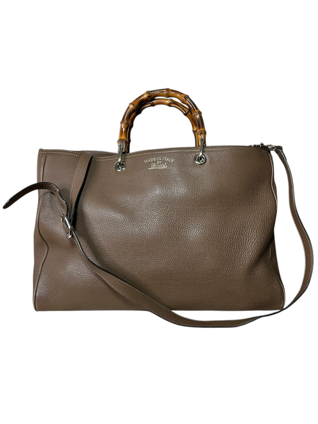 Gucci borsa shopper bamboo — foto 2