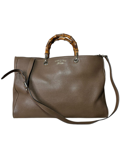 Gucci borsa shopper bamboo