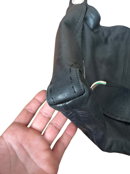 Versace borsa hobo in pelle