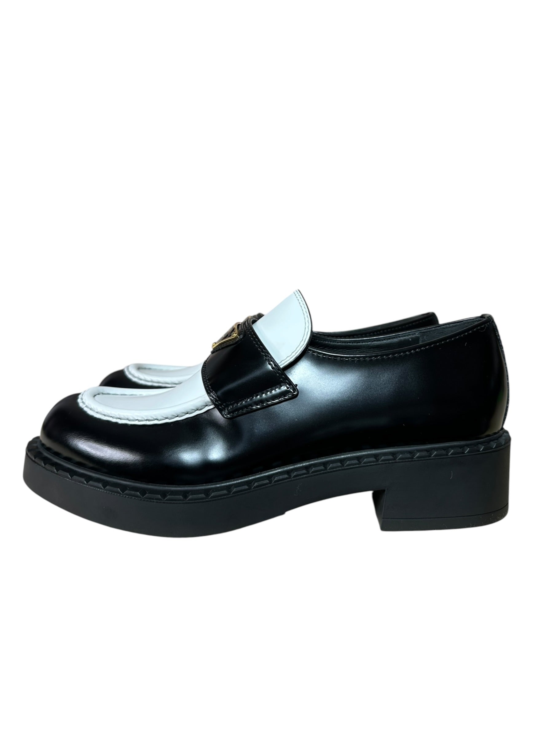 Prada mocassino bicolore — foto 3