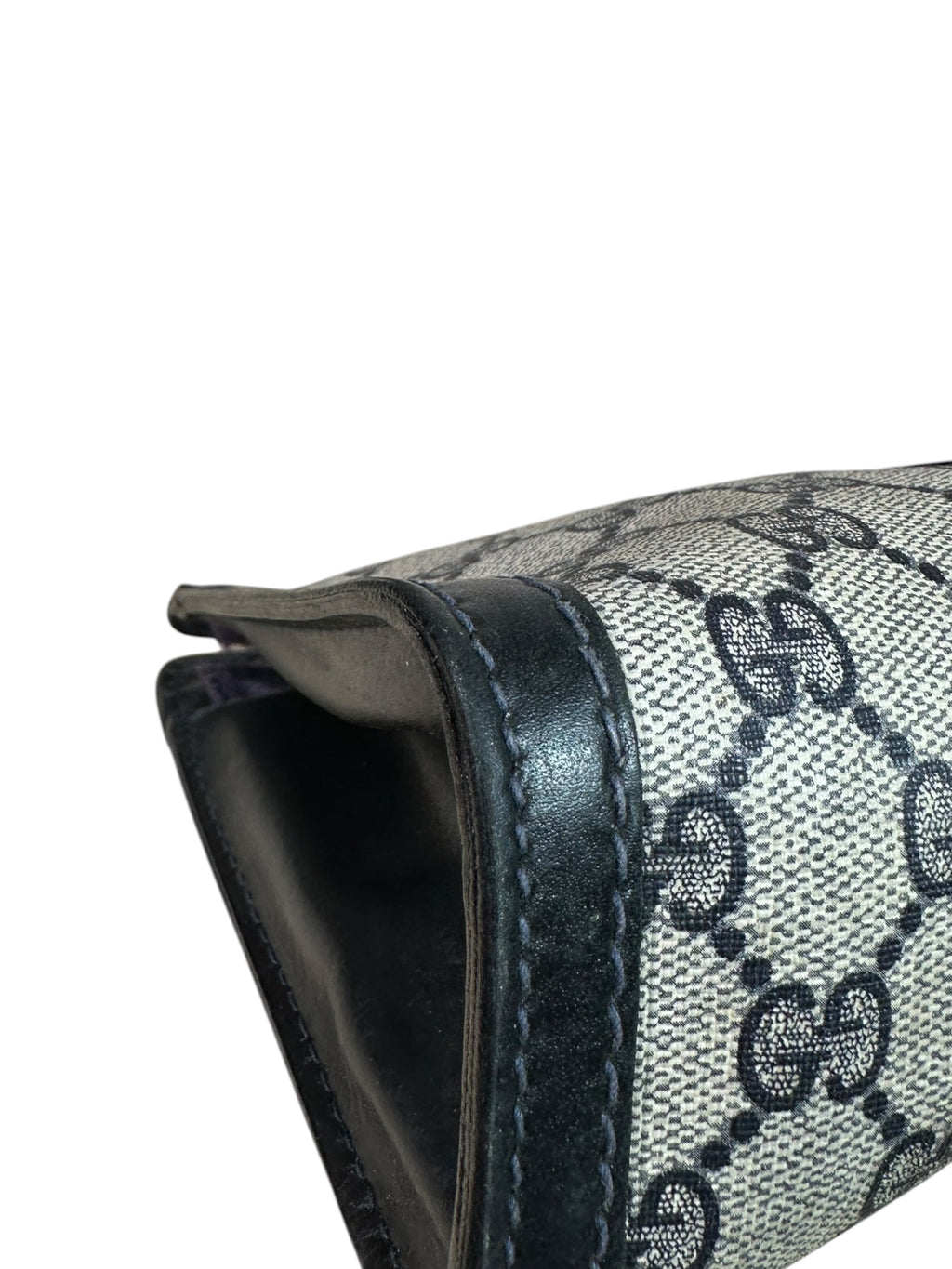 Gucci pochette vintage in tela GG