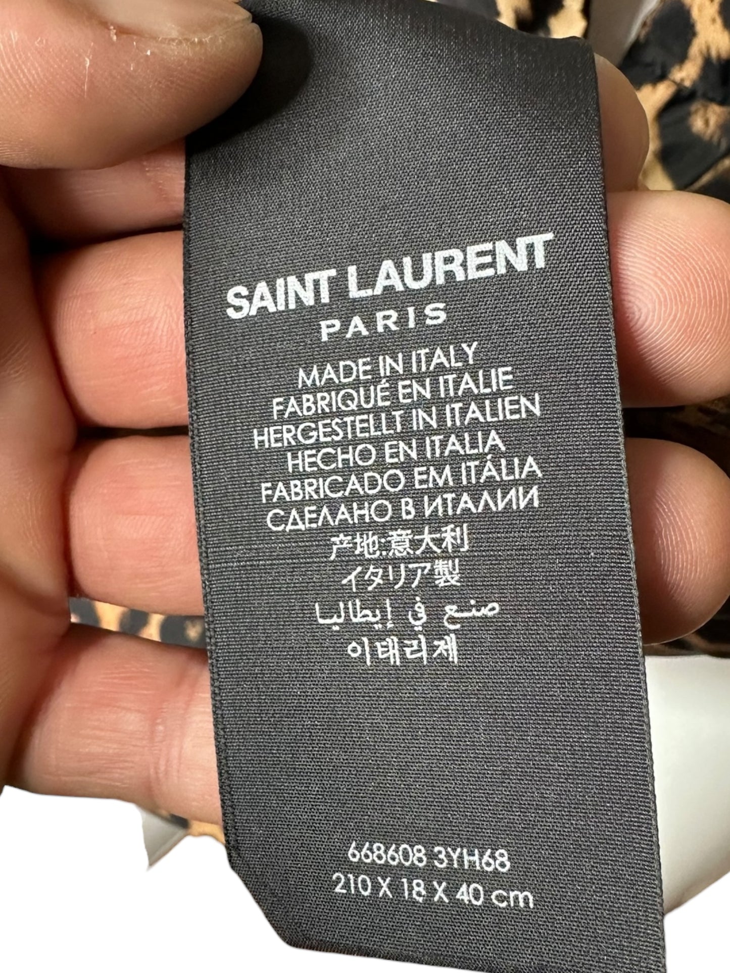 Saint Laurent sciarpa a balaclava