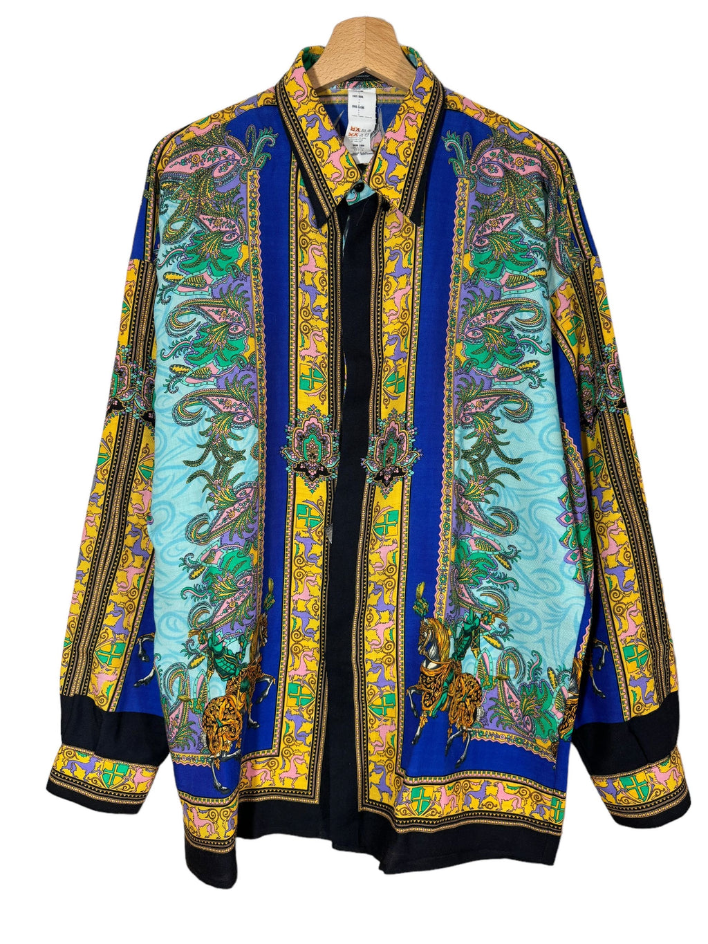 Istante di Gianni Versace camicia vintage in lana