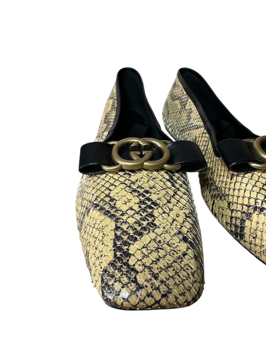 Gucci ballerine in rettile — foto 4