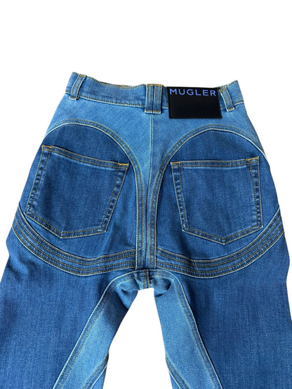 Mugler jeans slim (XS)