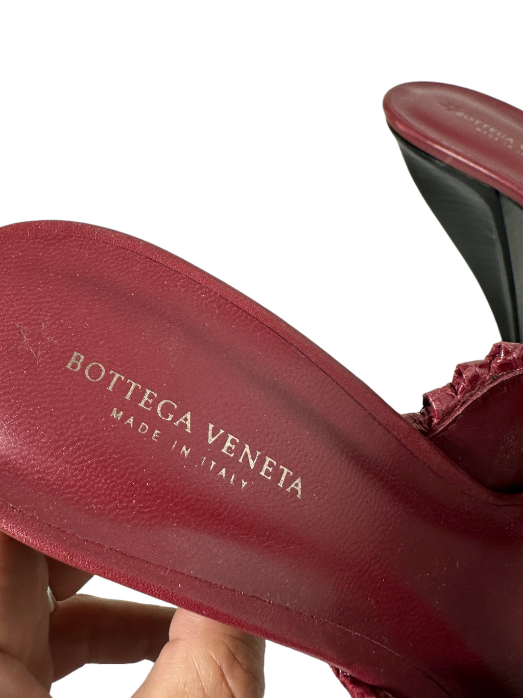 Bottega Veneta sandalo in pelle — foto 9