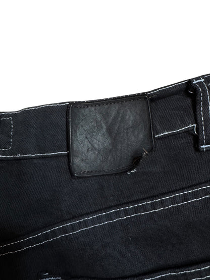 Jeans Valentino Jeans neri vintage Made in Italy uomo