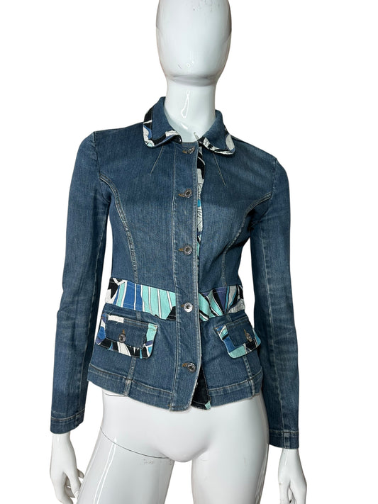 D&G giacca in denim vintage