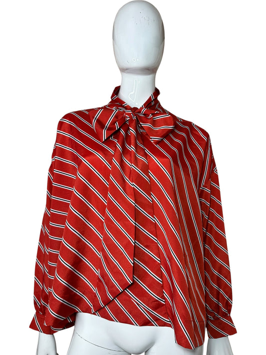 Balenciaga chemisier con fiocco (M)