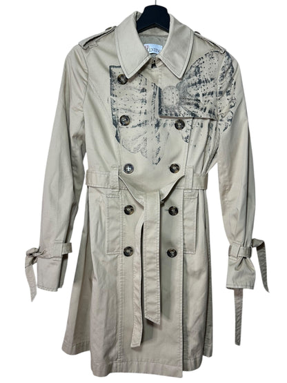 Red Valentino trench con stampa (S)