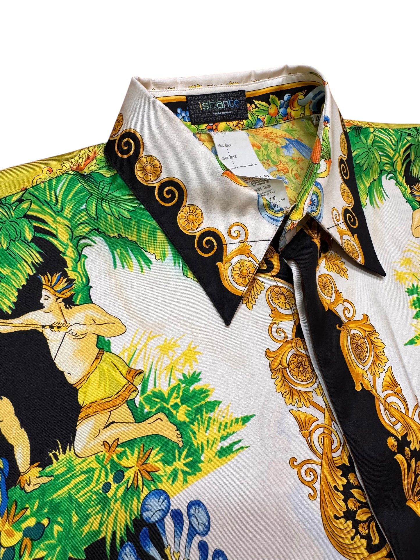 Camicia istante di Gianni Versace seta - Made in Italy tg 46