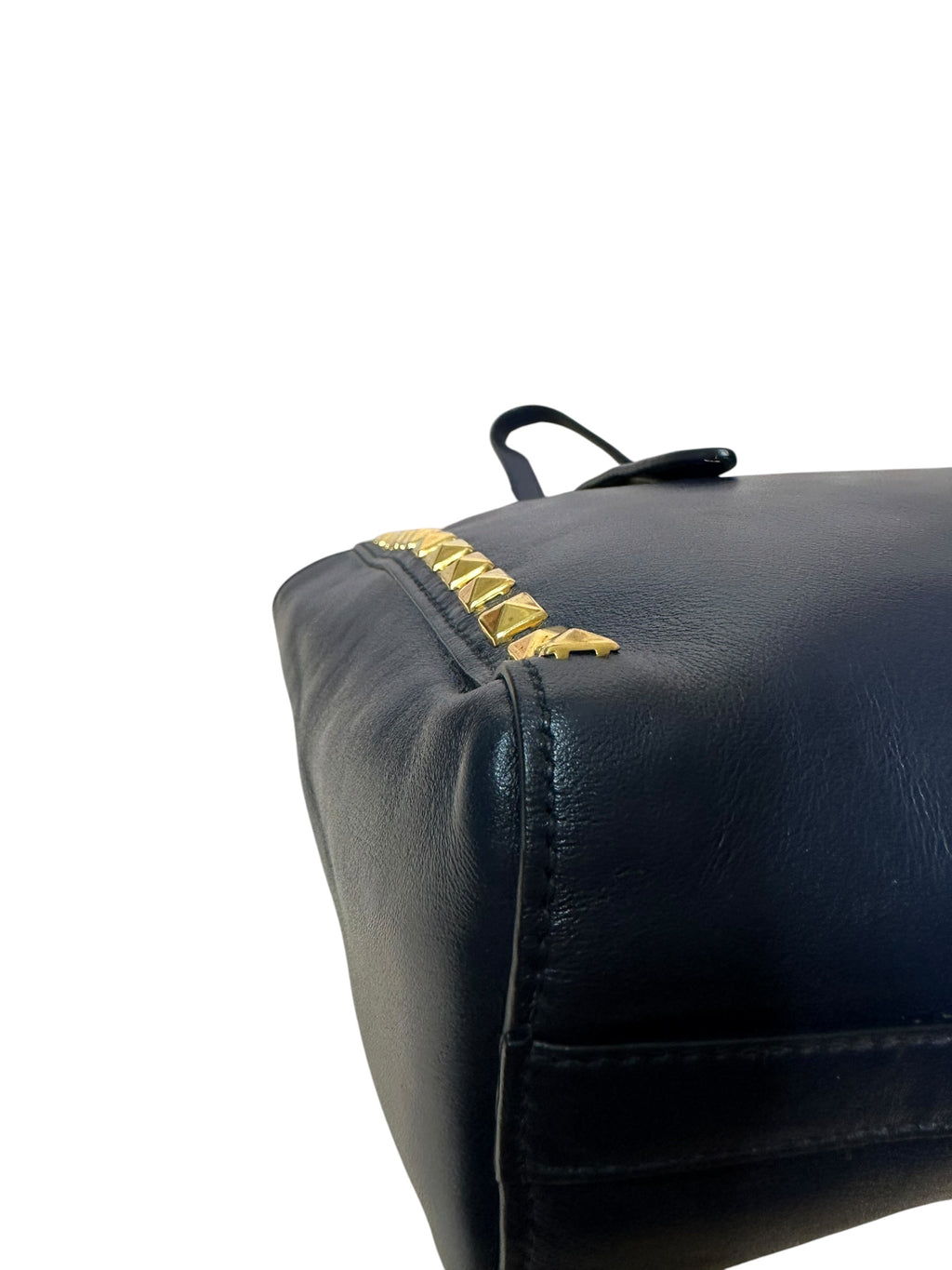 Miu Miu borsa in pelle con borchie