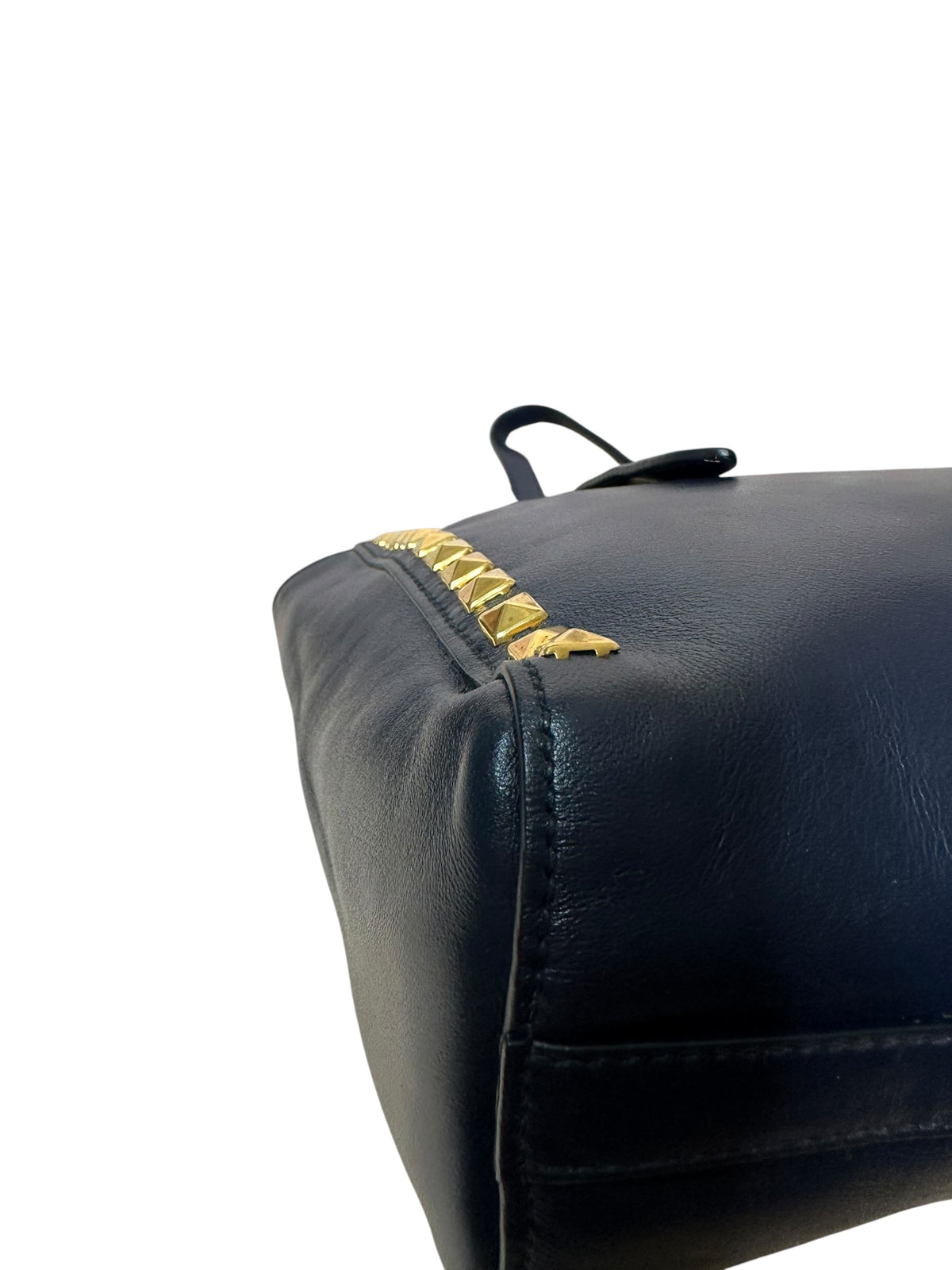 Miu Miu borsa in pelle con borchie