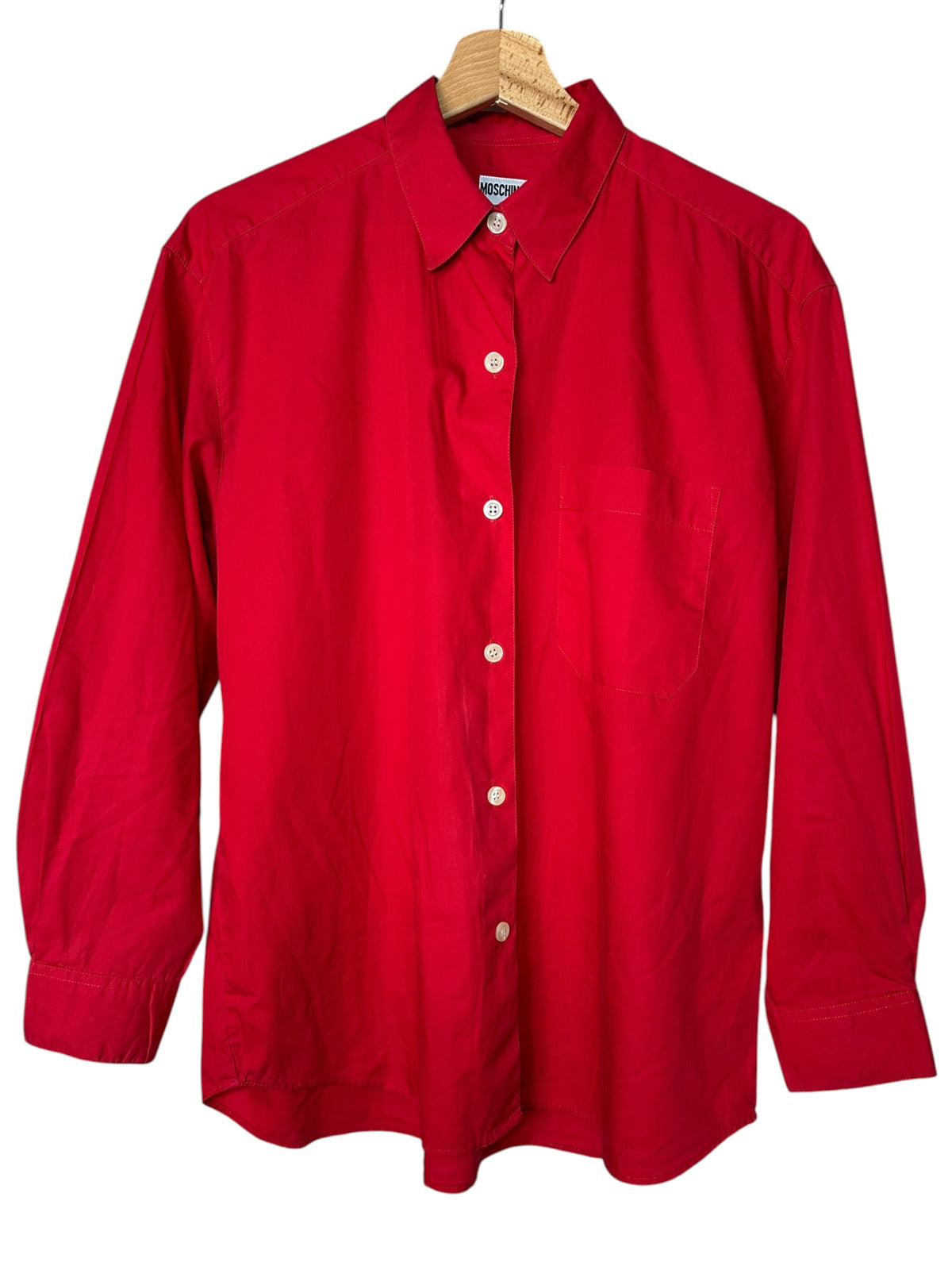 Moschino camicia bintage in cotone (S)