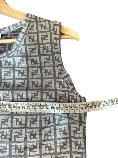Fendi mini abito vintage FF (M)