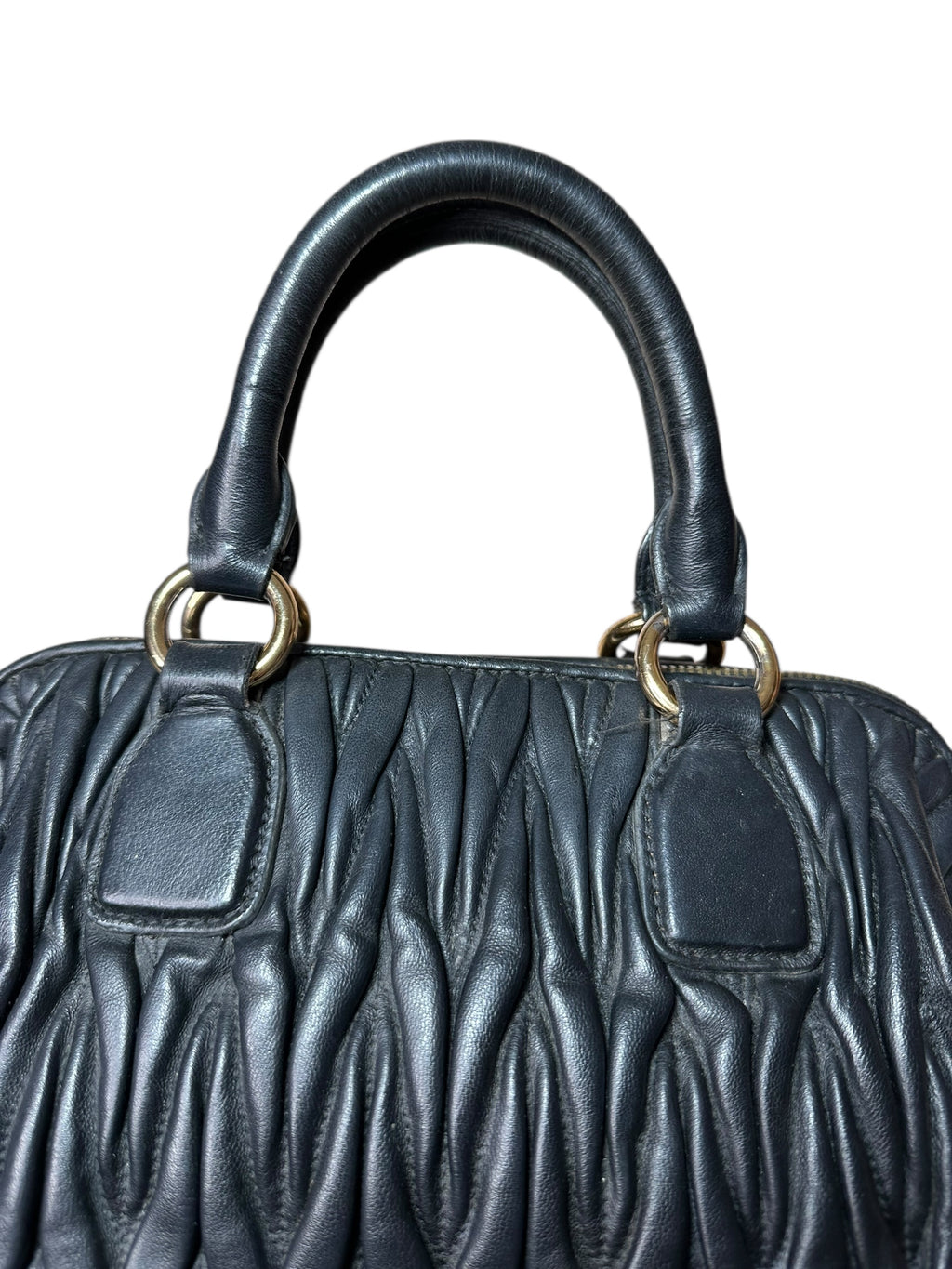 Miu Miu borsa vintage in pelle matelassè — foto 9