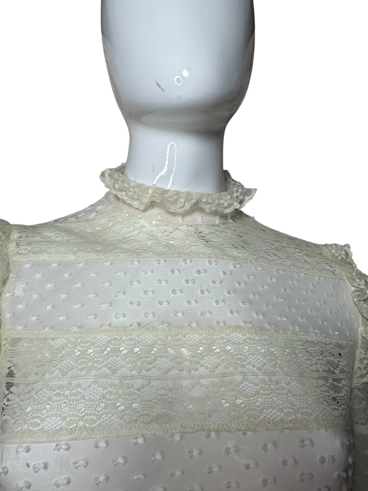 Red Valentino camicia in pizzo (S)