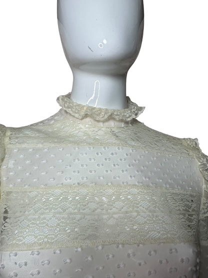 Red Valentino camicia in pizzo (S)