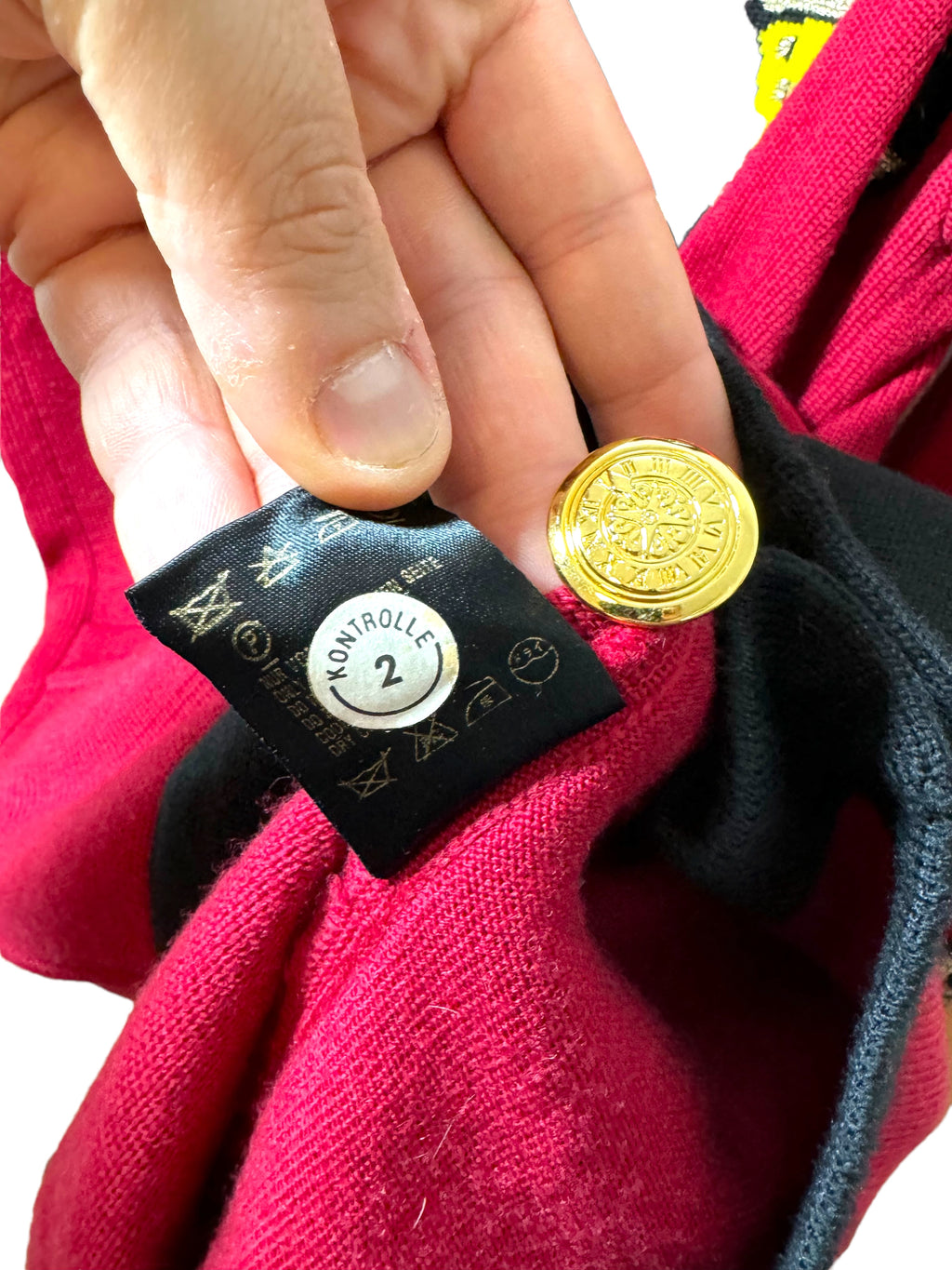 Escada cardigan vintage in lana e cachemire — foto 8