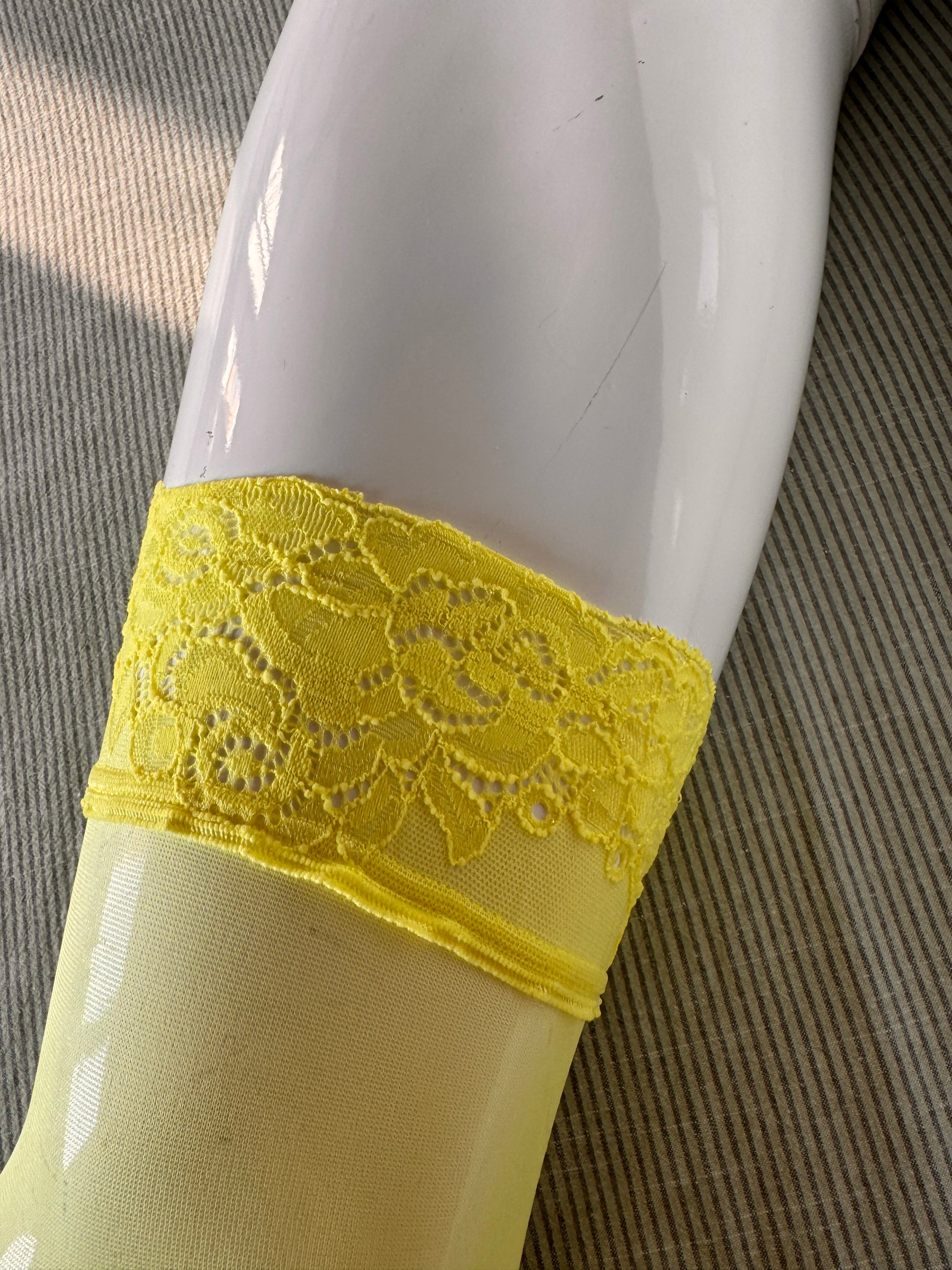 Parigine Versace Audace 20 denari giallo pizzo M nuovi — foto 3