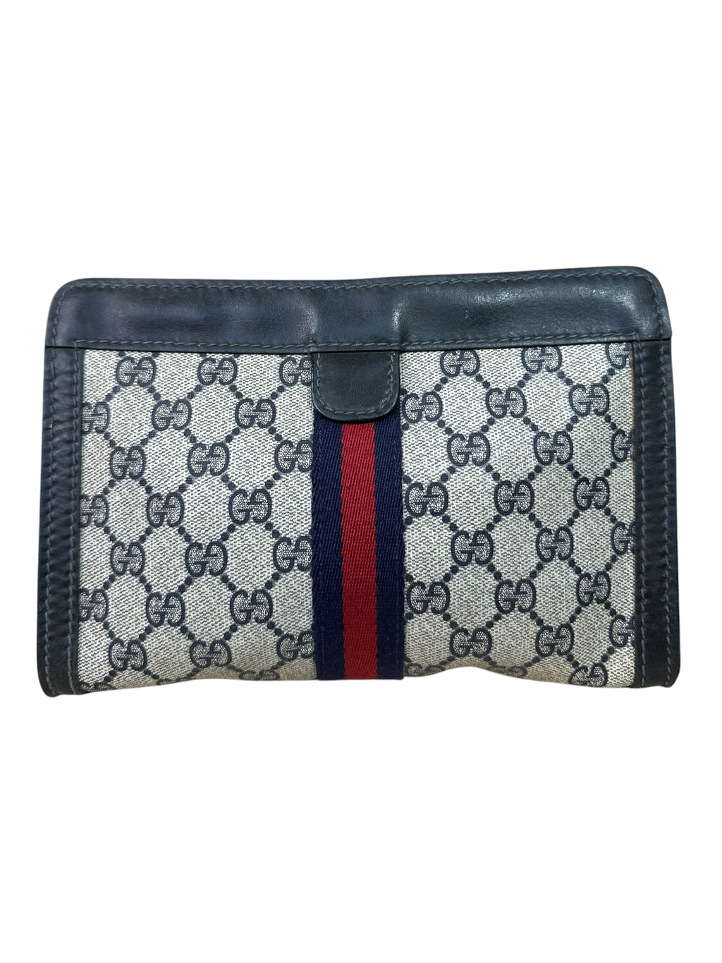 Gucci pochette vintage in tela GG