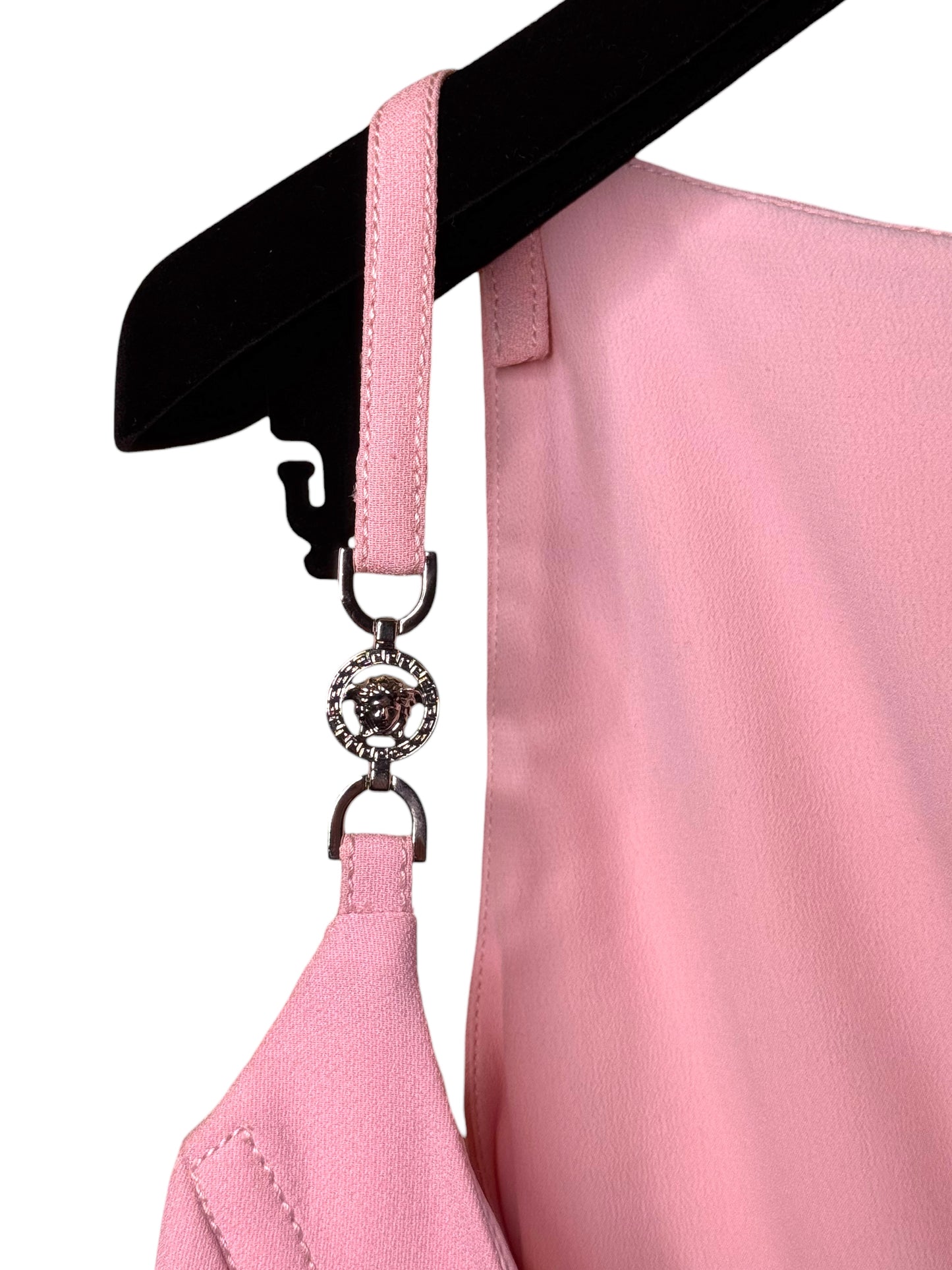 Versace abito rosa con Medusa spalline 48 nuovo — foto 5