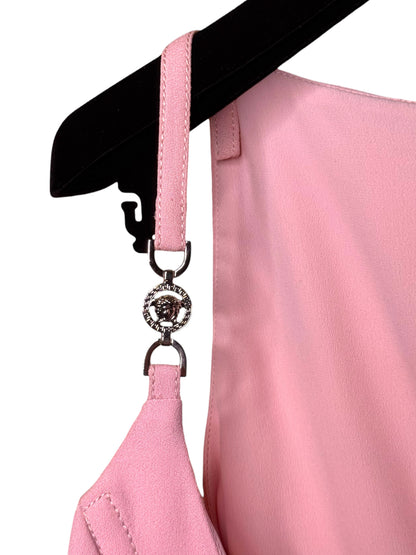 Versace abito rosa con Medusa spalline 48 nuovo — foto 5