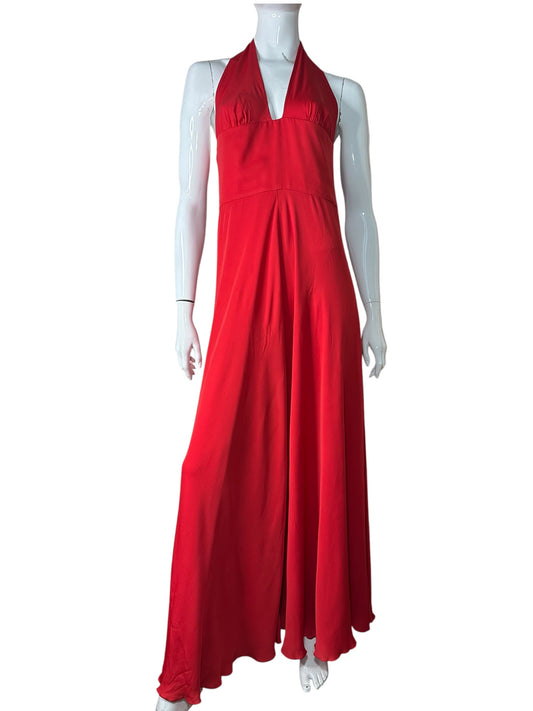 Valentino Roma maxi abito in seta (M)
