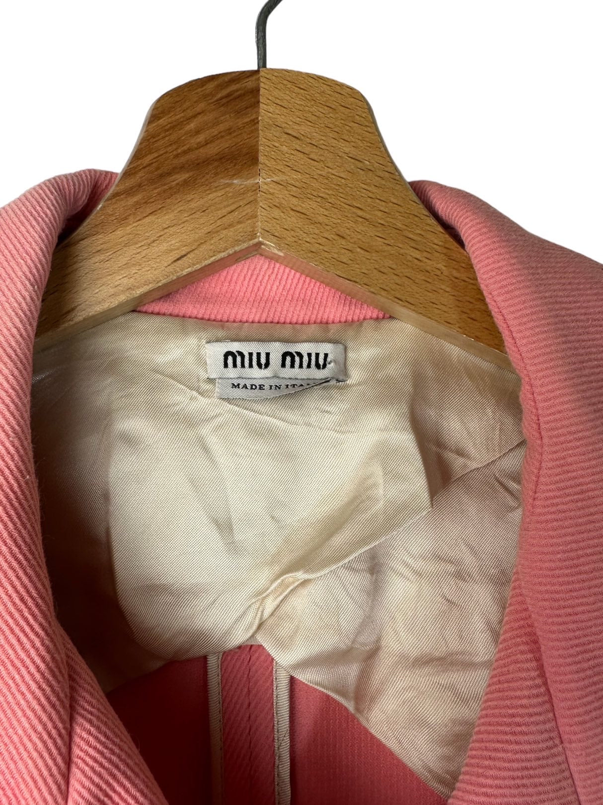 Miu Miu cappotto rosa (XS)