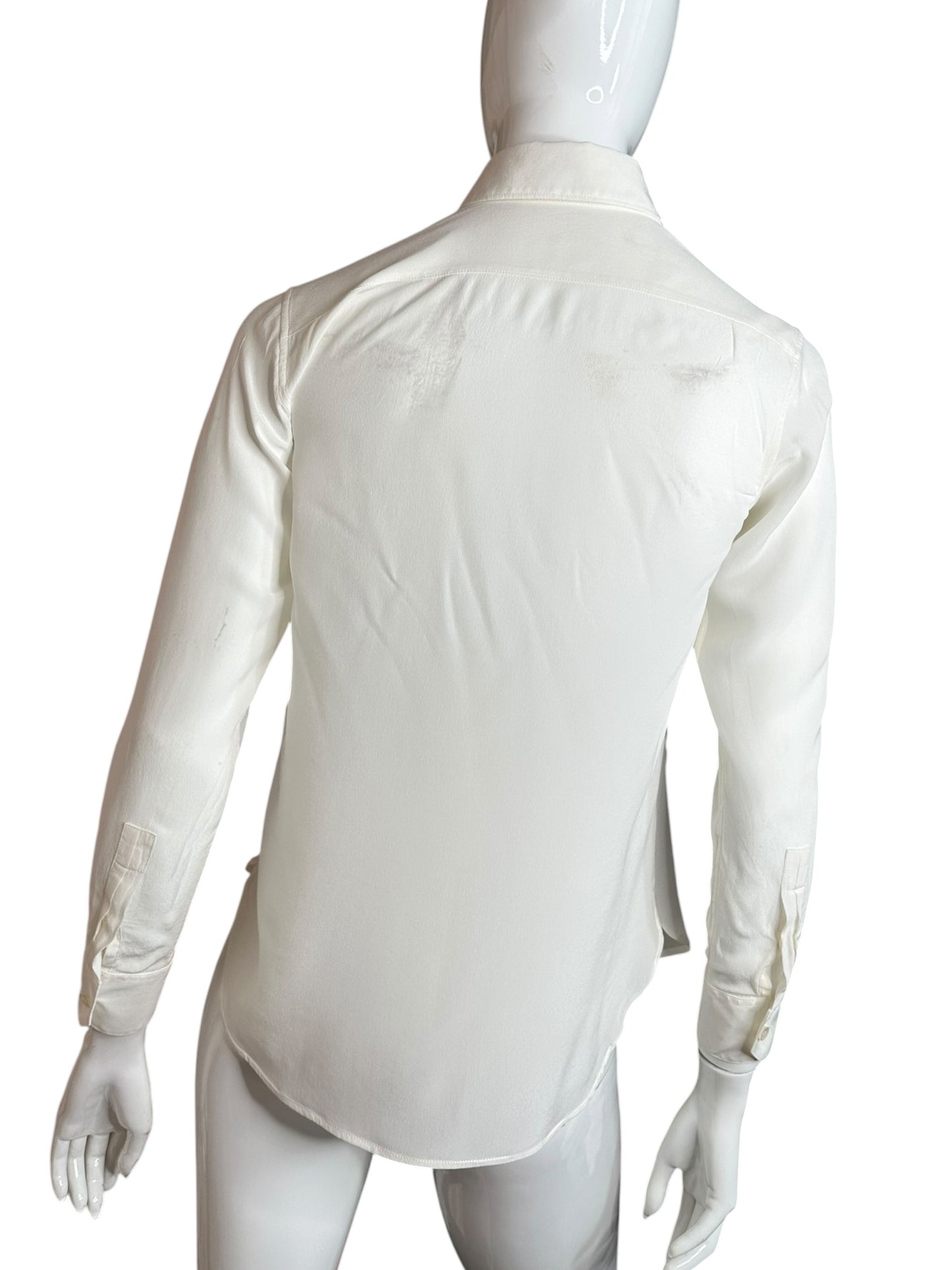 Saint Laurent camicia in seta (S)