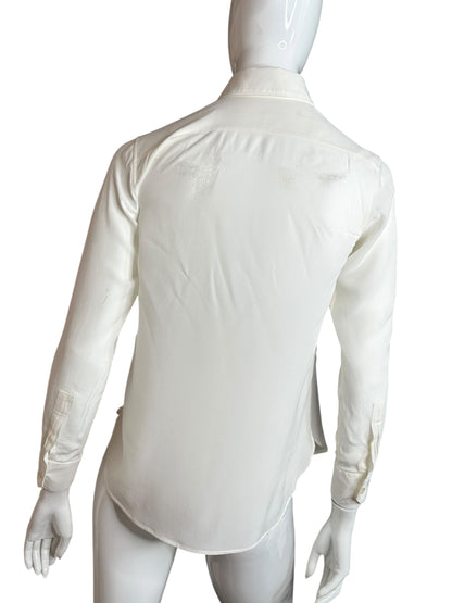 Saint Laurent camicia in seta (S)