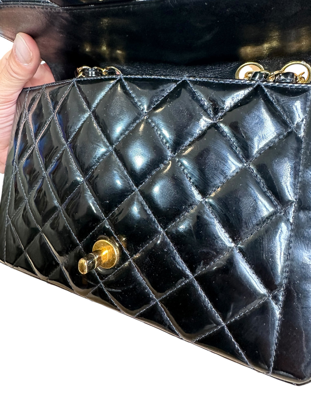 Chanel borsa vintage in pelle — foto 22