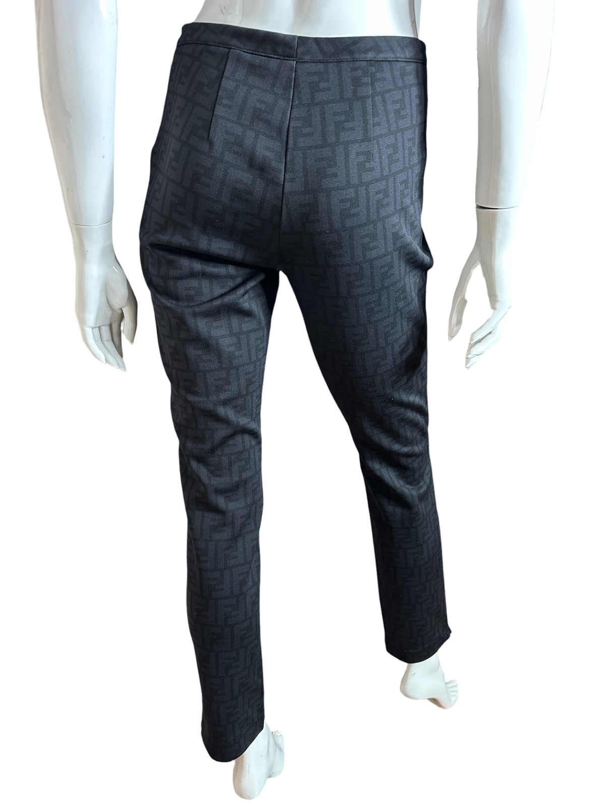Fendi pantaloni vintage monogram — foto 4