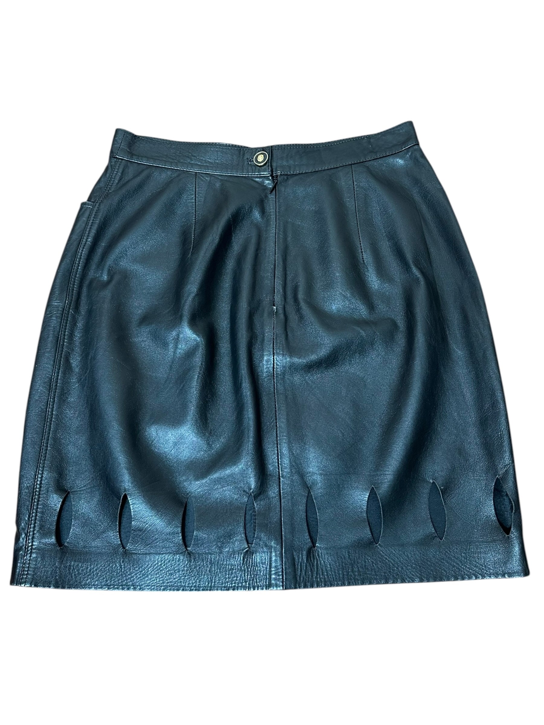 Versus Gianni Versace gonna in pelle — foto 5
