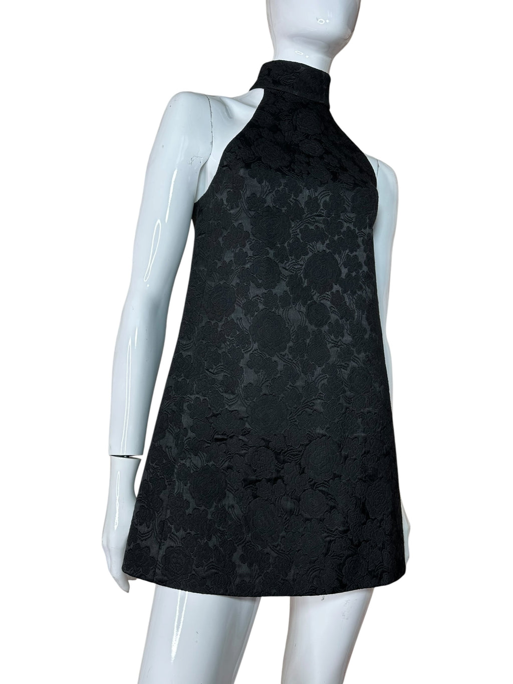Saint Laurent mini abito in broccato — foto 2
