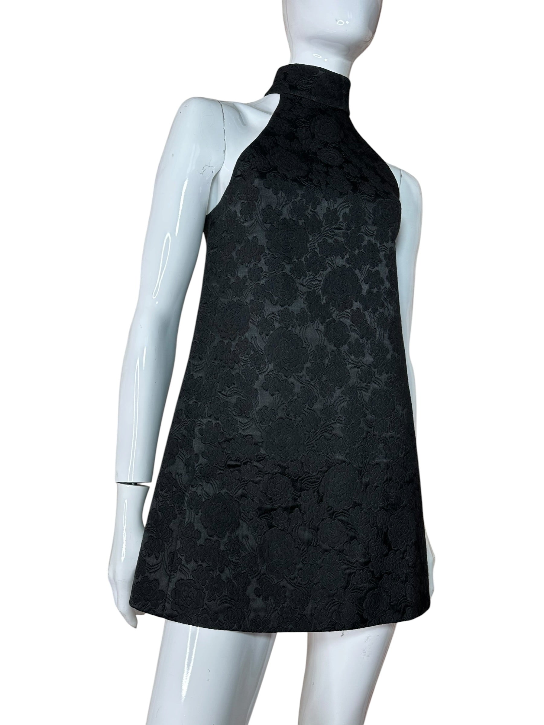 Saint Laurent mini abito in broccato — foto 2