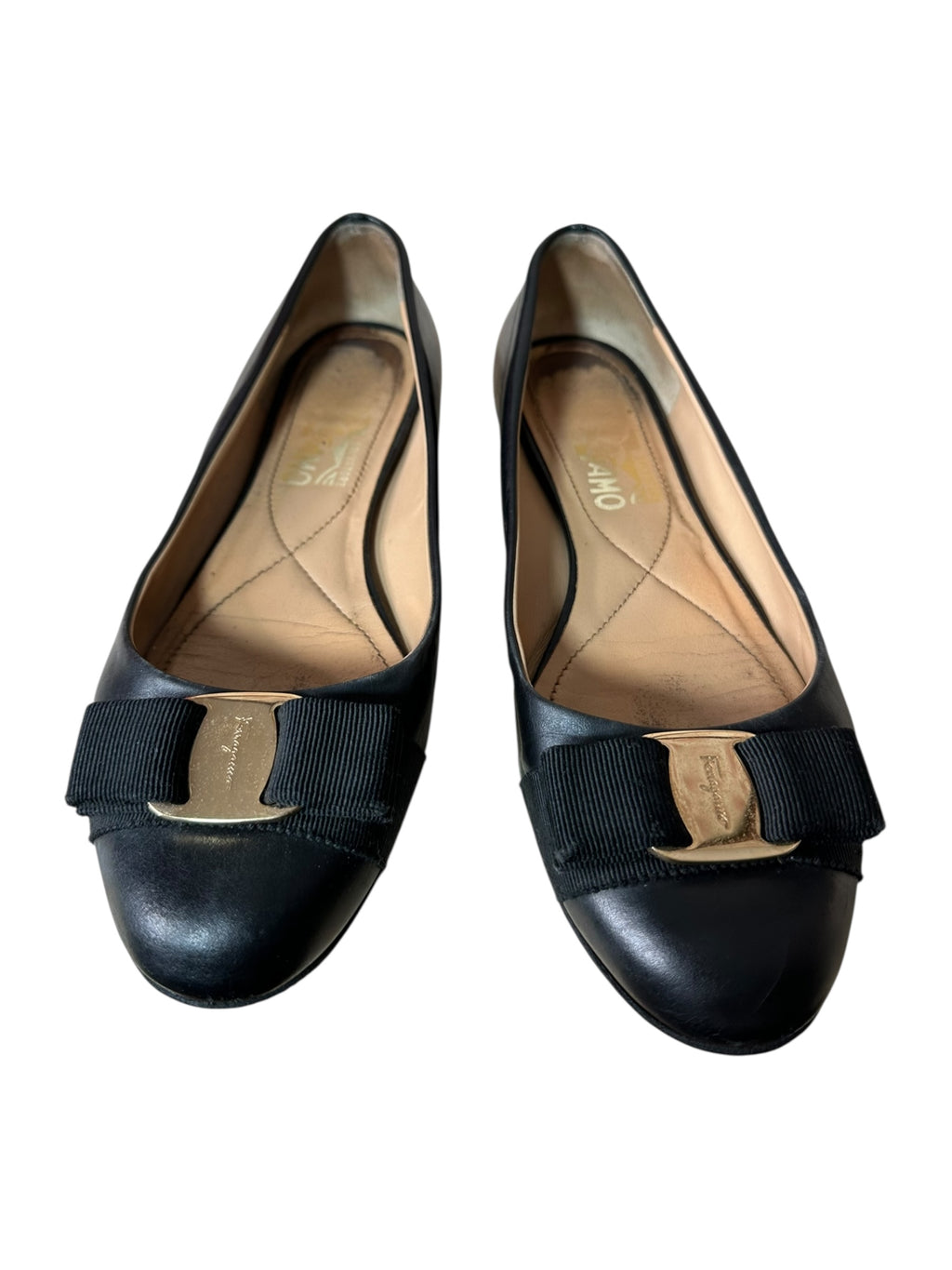 Salvatore Ferragamo ballerine in pelle — foto 2