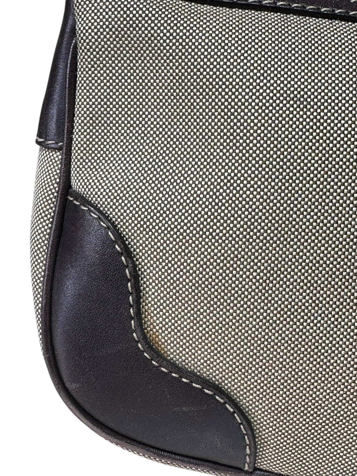 Prada mini borsa in canvas vintage