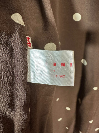 Marni chemisier in seta (M)