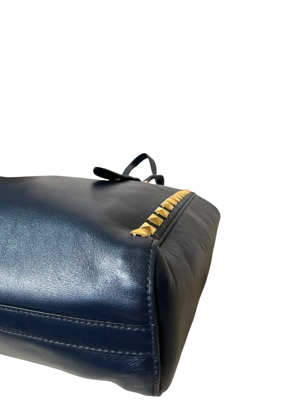 Miu Miu borsa in pelle con borchie