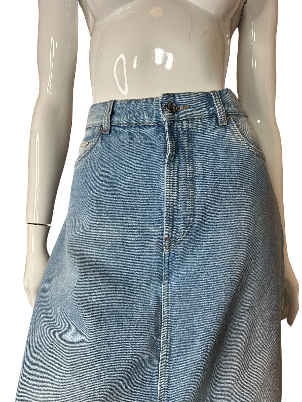 Jean Paul Gaultier pantagonna in denim — foto 3