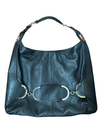 Versace borsa hobo in pelle