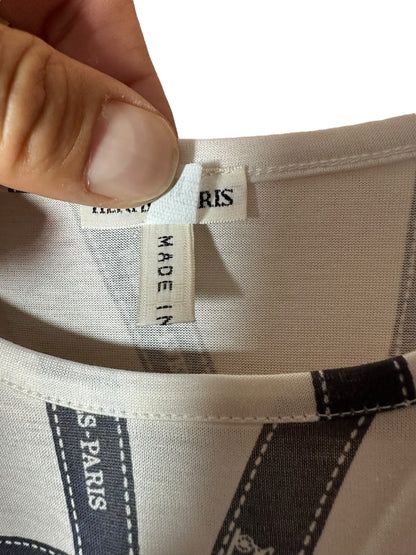 Hermès t-shirt vintage a maniche lunghe (M)