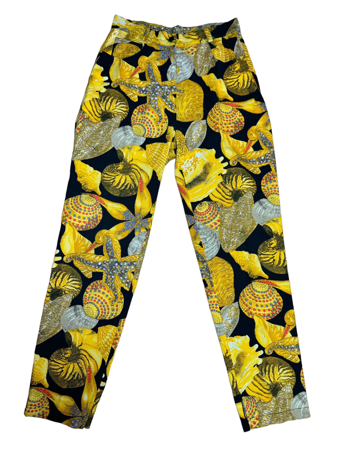 Gianni Versacd Linea ISTANTE pantaloni In Cotone Stampato — foto 3