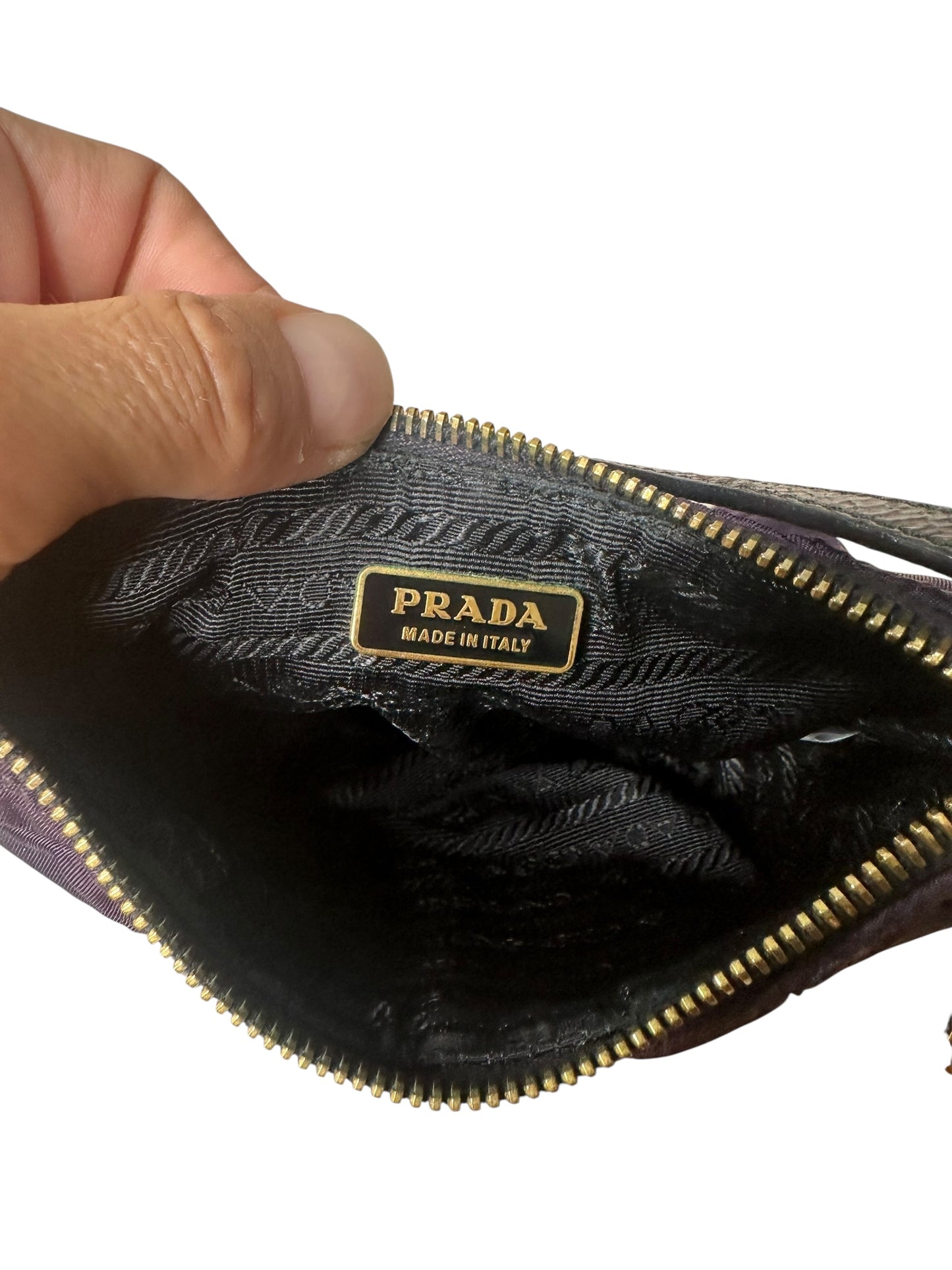 Prada mini borsa in nylon