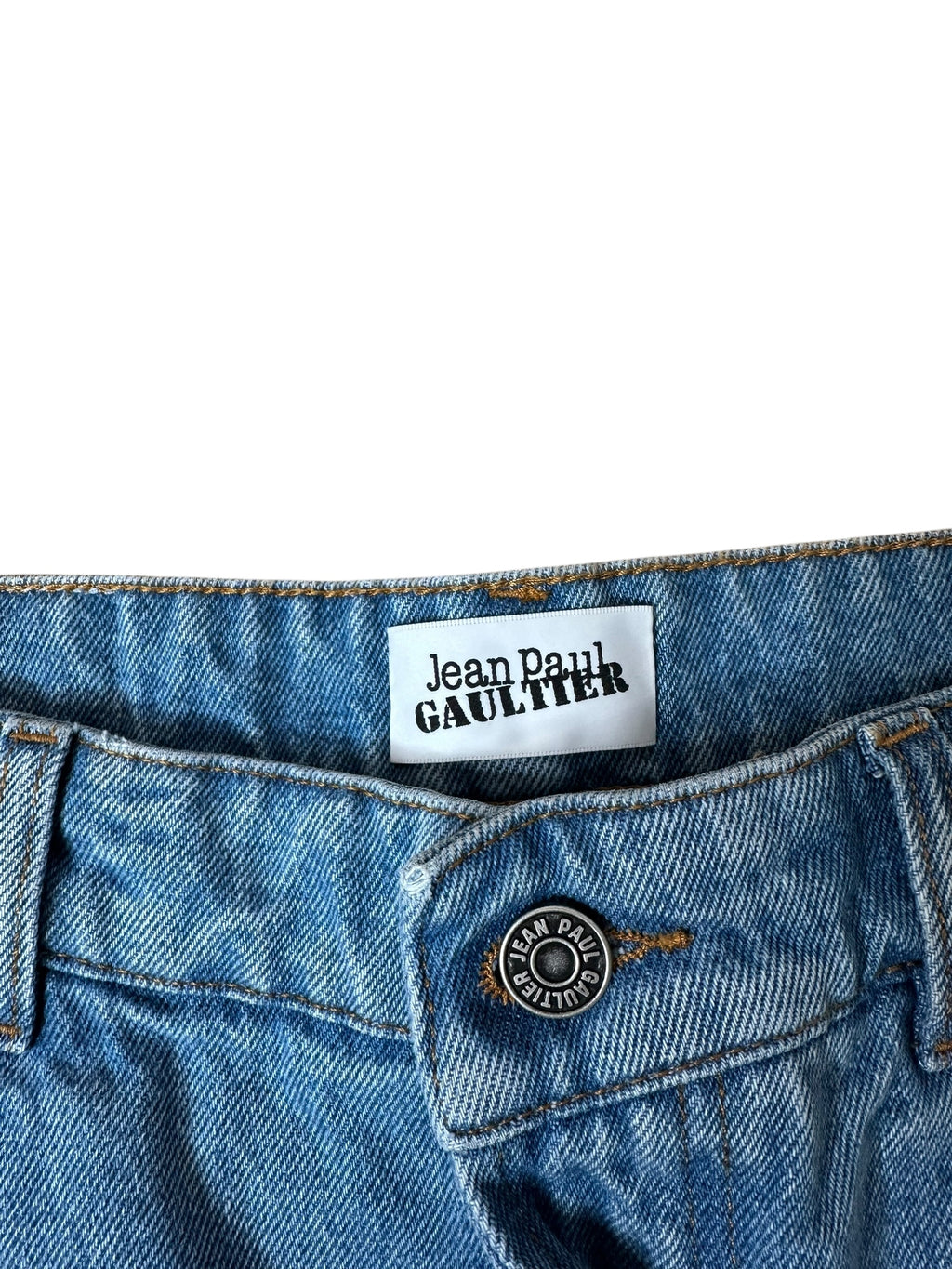 Jean Paul Gaultier pantagonna in denim — foto 10