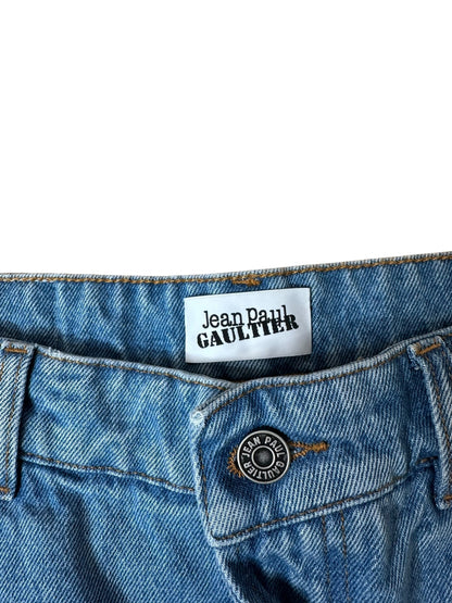 Jean Paul Gaultier pantagonna in denim (M)
