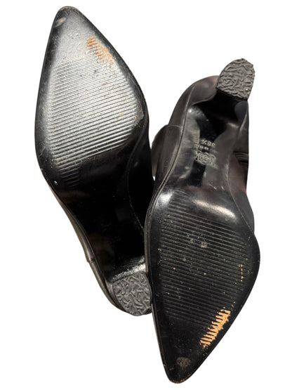 Stivali Gianni Versace Couture FW 1993 Medusa Leather Boots 38.5 Vintage — foto 15