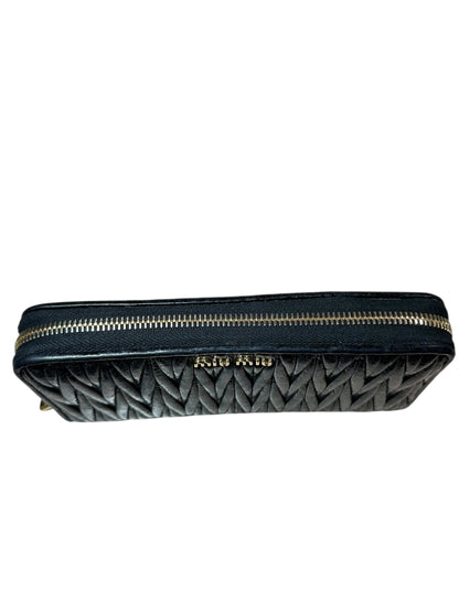 Miu miu portafoglio in pelle